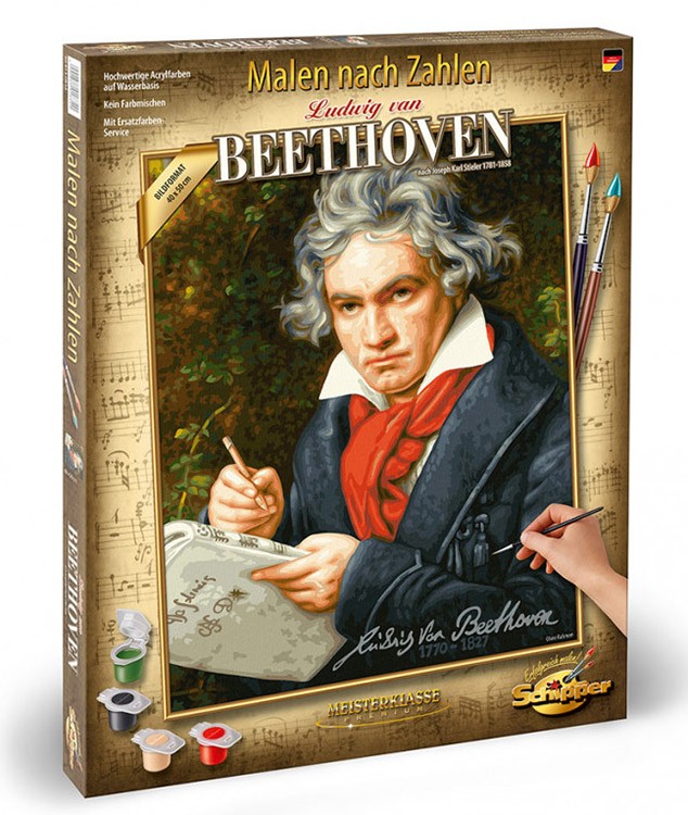 Картина по номерам «Людвиг Ван Бетховен» — картинка 3