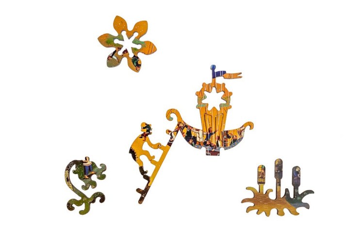 Деревянные пазлы DAVICI «Летучий фрегат» — картинка 5