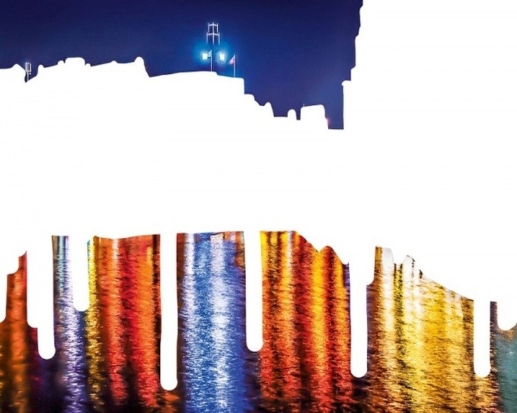 Алмазная вышивка «Вечерние огни» — картинка 2