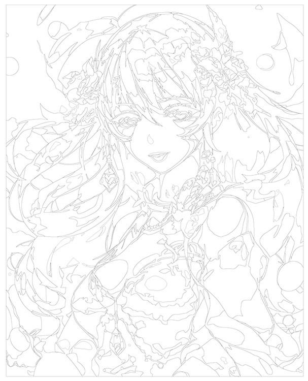 Картина по номерам «Genshin Impact Геншин Импакт: Баал 2» — картинка 3