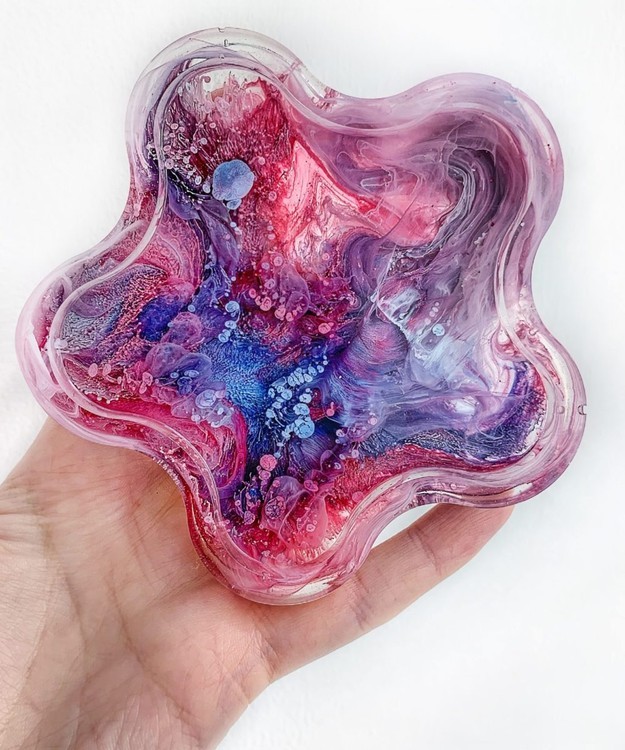 Большая силиконовая форма для Петри Звезда с бортиками, Resin Pro — картинка 3