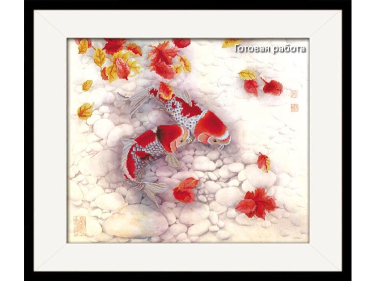 Алмазная вышивка «Карпы Кои» — картинка 2