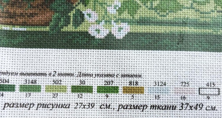 Рисунок на канве «Айсберг нежности» — картинка 3