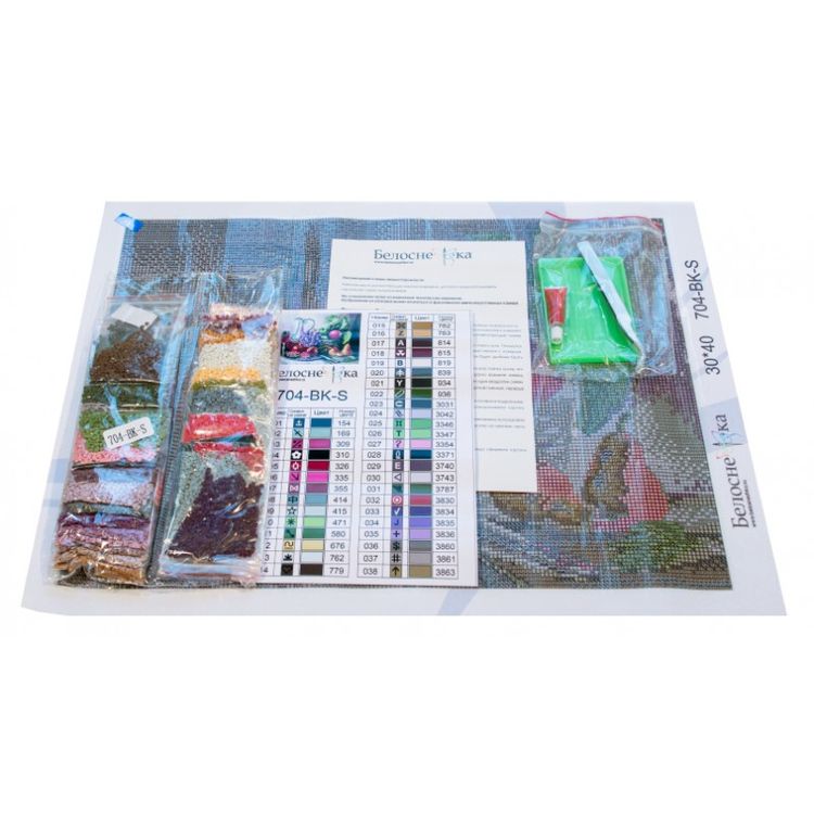 Алмазная вышивка «Натюрморт с фруктами» — картинка 3