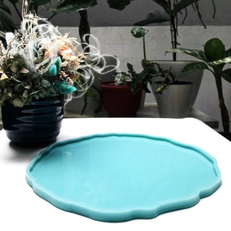 Силиконовая форма для большого подноса/часов L, модель №32 — картинка 2