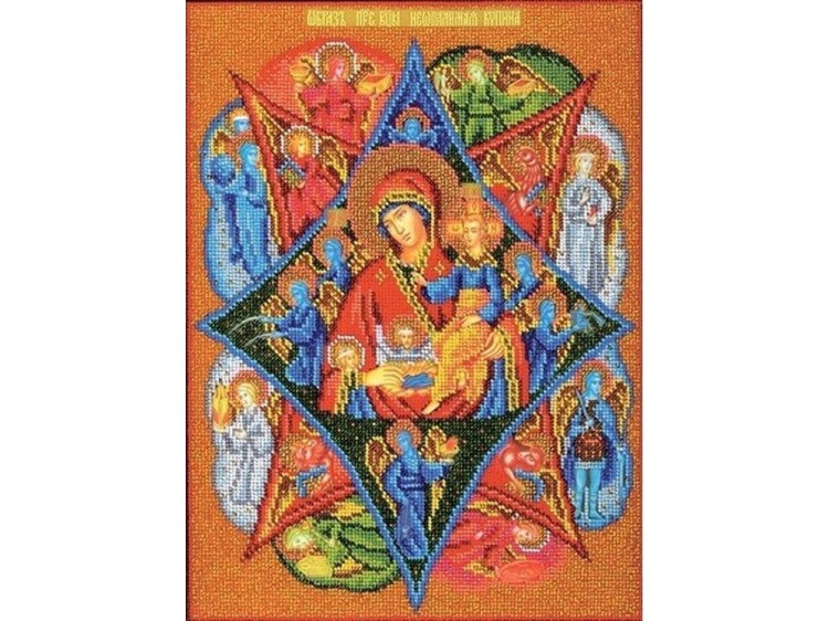 Набор вышивки бисером «Богородица Неопалимая Купина»