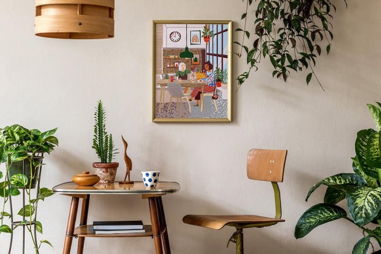 Картина по номерам «В кафе» — картинка 5