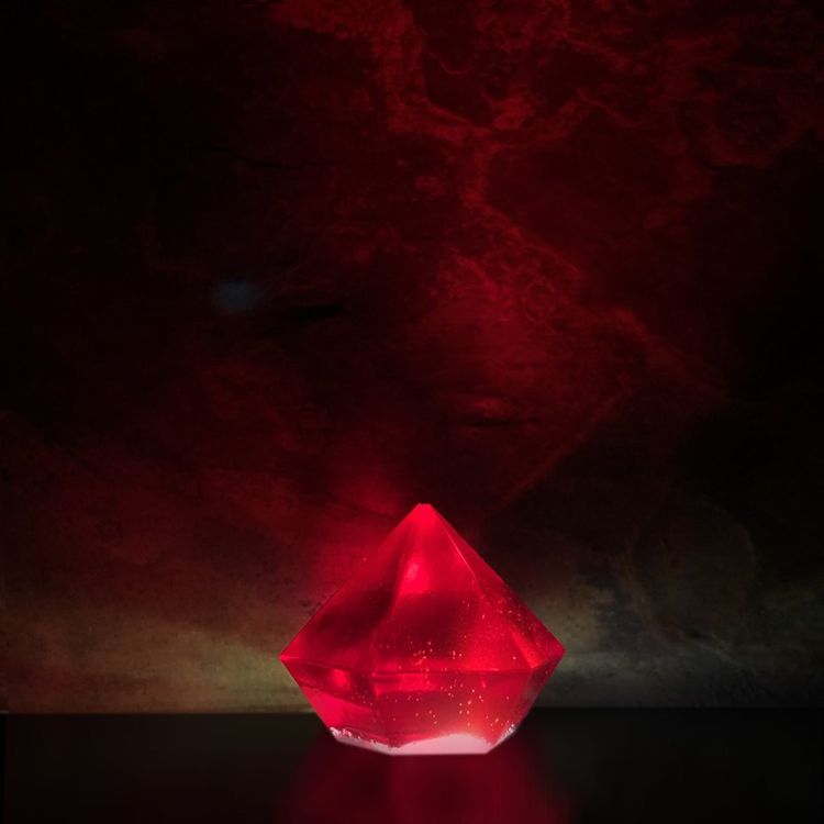 Прозрачный тонер для эпоксидной смолы красный, 10мл — картинка 5