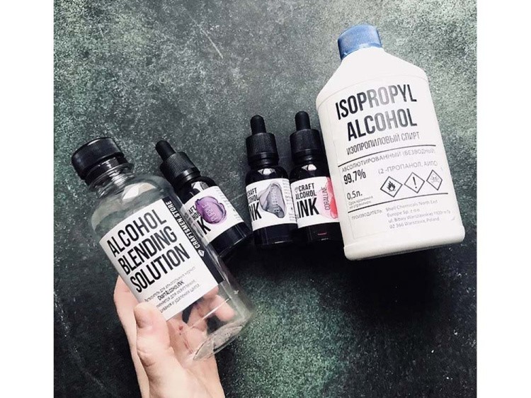 Разбавитель для спиртовых чернил с фиксирующим эффектом Blending Solution 100 мл — картинка 2