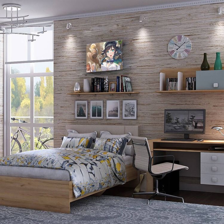 Картина по номерам «Геншин. Венти» — картинка 4