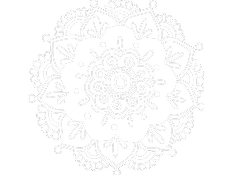 Картина по номерам «Красочная мандала» — картинка 3