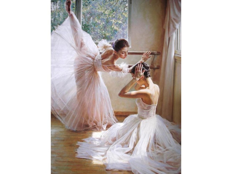 Алмазная вышивка «На репетиции» — картинка 2