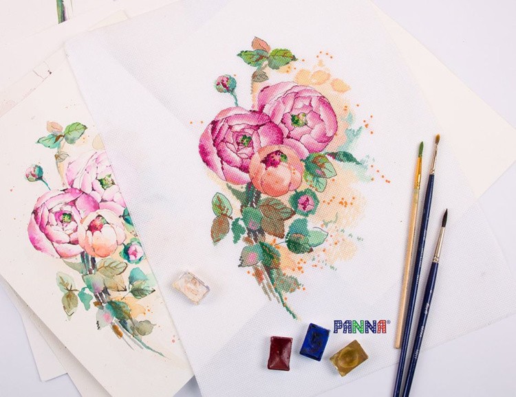 Набор для вышивания «Ранункулюс» — картинка 3