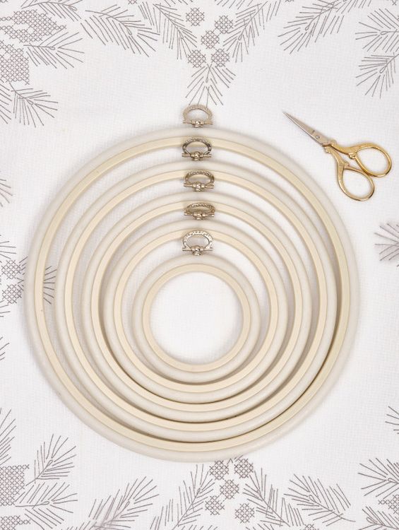 Пяльцы-рамка каучуковые диаметр 135 мм, h=10, Nurge — картинка 4