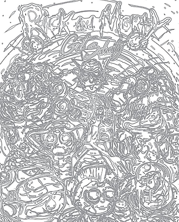 Картина по номерам «Рик и Морти» — картинка 2