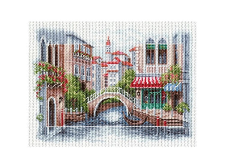 Рисунок на канве «Венецианский мостик»
