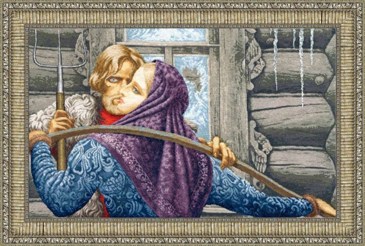 Набор для вышивания «У чужого окна» — картинка 2