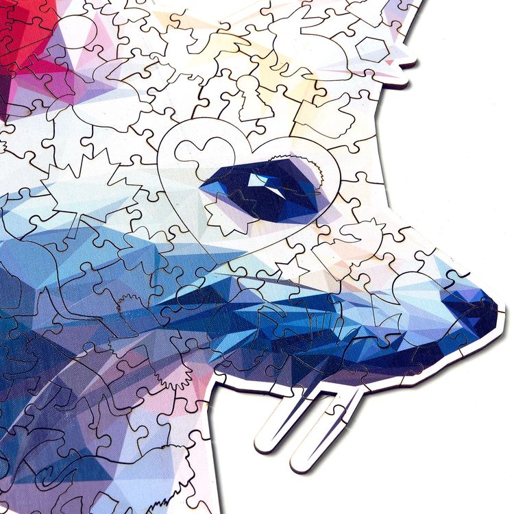 Деревянные пазлы Артвентура «Лис Фенёк» — картинка 2