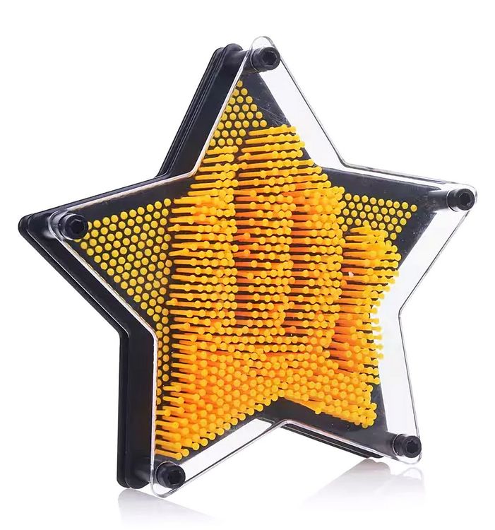 Экспресс-скульптор «Pinart» Звезда Стандарт (18 см), желтые