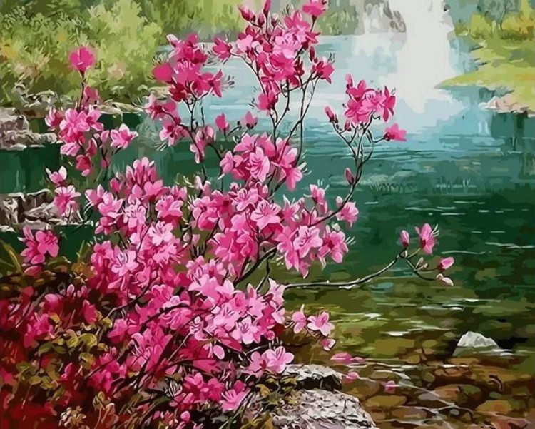 Картина по номерам «Запах весны»