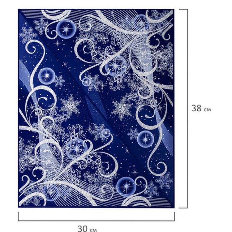 Украшение для окон и стекла «Зимние узоры 3» — картинка 3