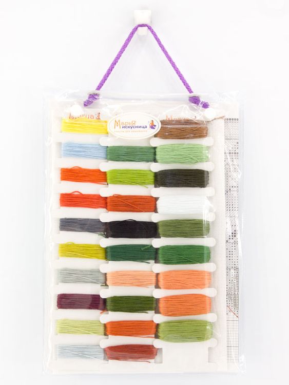 Набор для вышивания «Рыжие сердца» — картинка 3