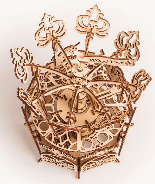 Конструктор из дерева «Карусель», Wood Trick — картинка 3