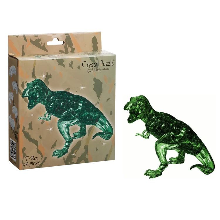 3D Головоломка «Динозавр», Crystal Puzzle — картинка 3
