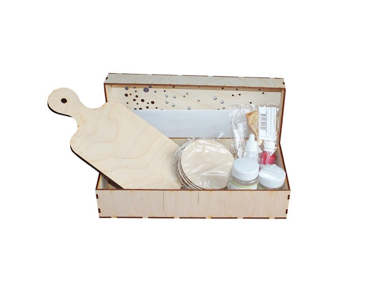 Набор для создания картины эпоксидной смолой Fancy ON Ханами, Чип-Арт — картинка 3