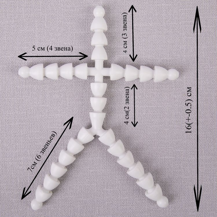 Скелет для игрушек 16х12 см, HobbyBe — картинка 2