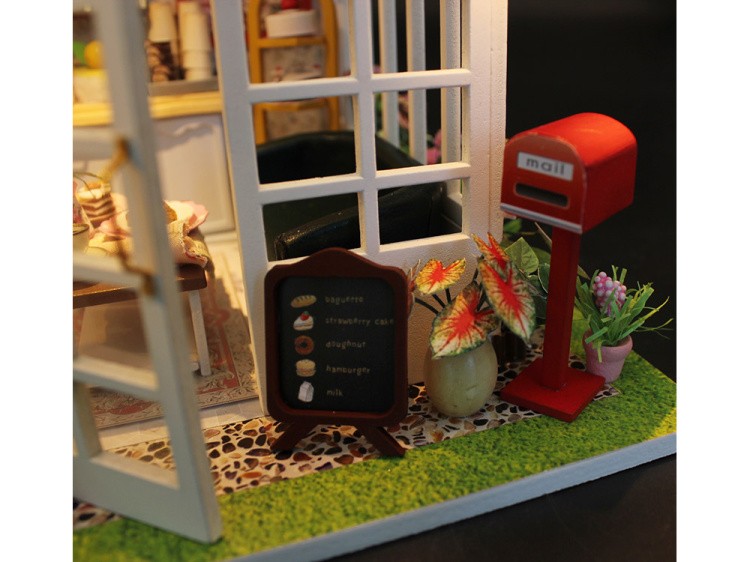 Набор для создания миниатюры (румбокс) «Кондитерская» — картинка 5