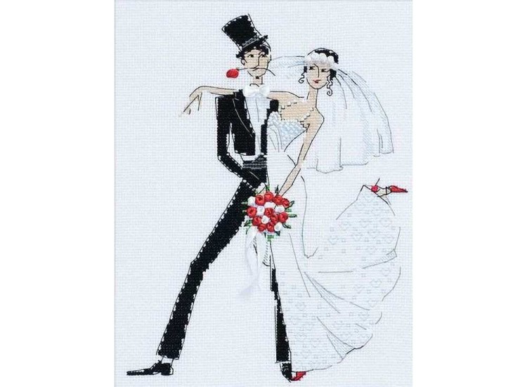 Набор для вышивания «Свадебное танго»