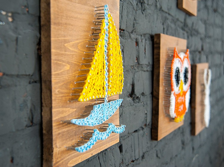 Набор для творчества STRING ART «Кораблик» — картинка 7