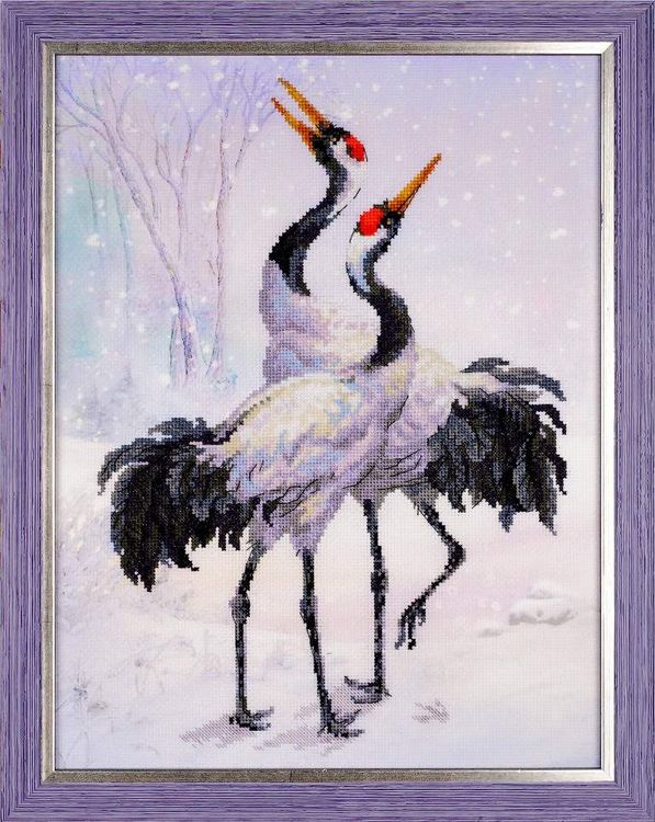 Набор для вышивания «Журавли» — картинка 3