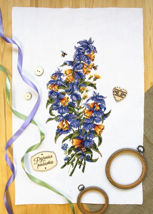 Набор для вышивания «Иван-да-Марья» — картинка 2