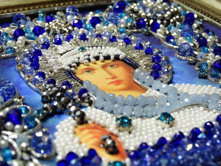 Набор для вышивания хрустальными камнями «Святая Александра» — картинка 5