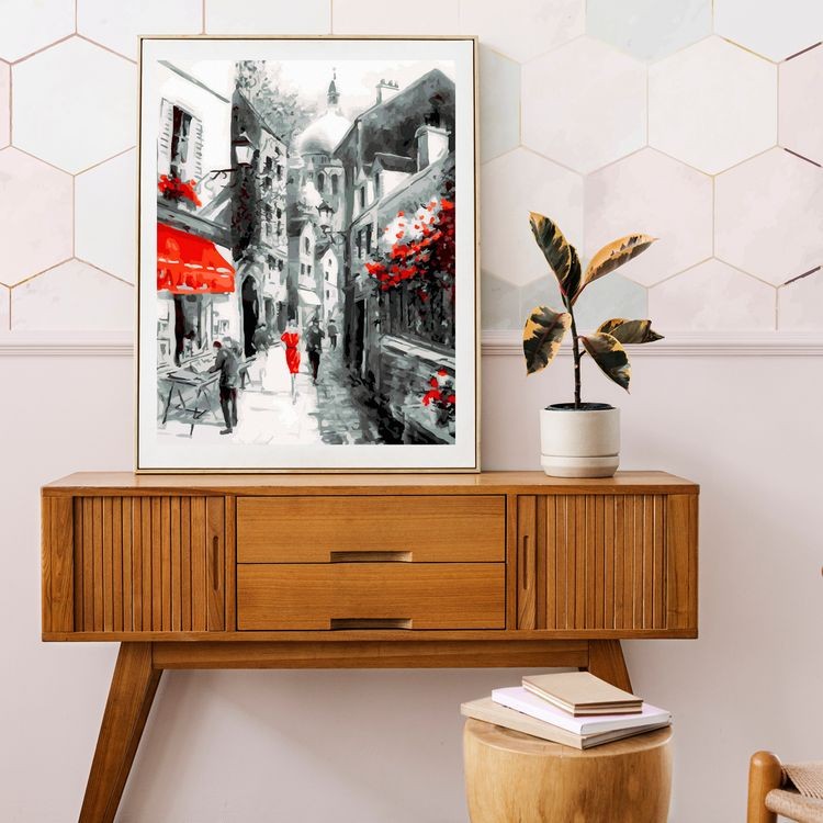 Картина по номерам «Улочка старого города» — картинка 4