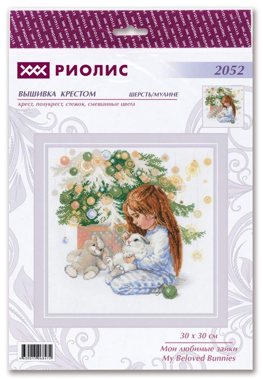 Набор для вышивания «Мои любимые зайки» — картинка 2