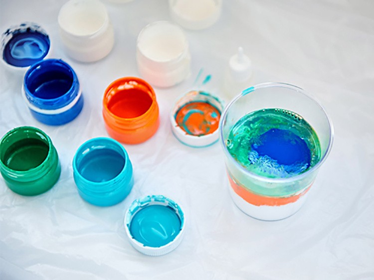 Набор для рисования жидким акрилом Флюид Арт Планета Земля, Molly — картинка 4