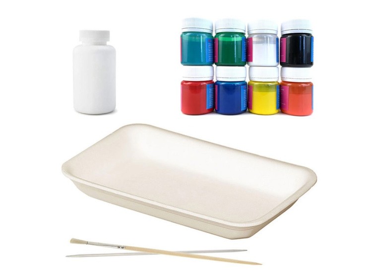 Набор для эбру «Классик», 8 цветов, Mimi — картинка 5