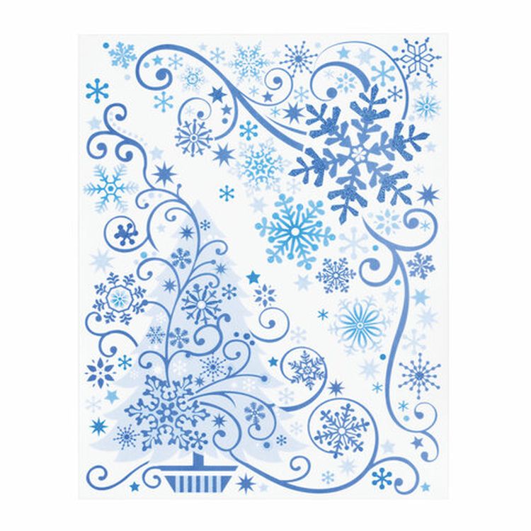 Украшение для окон и стекла «Узоры на окне 3» — картинка 2