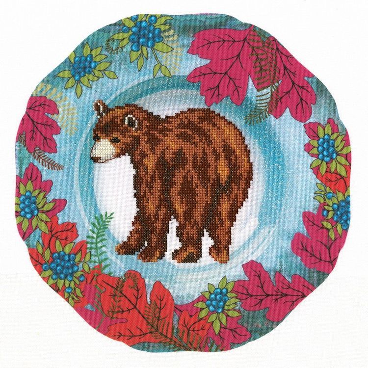 Набор для вышивания «Лесной декор. Медведь»
