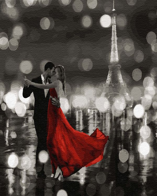 Картина по номерам «Танцующий Париж»