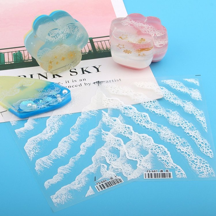 Наклейки-имитация Горной вершины, 10x8см, 1 шт. — картинка 5