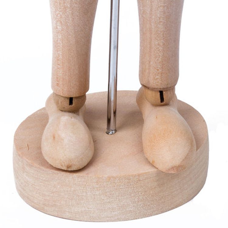 Манекен художественный «Гибкий», мужской, дерево, высота 30 см, BRAUBERG ART CLASSIC — картинка 6