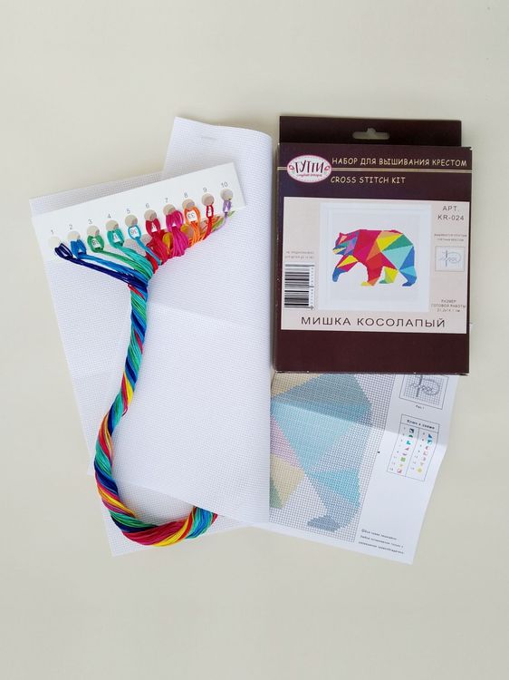 Набор для вышивания «Мишка косолапый» — картинка 3
