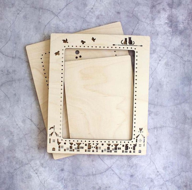 Рамка «Город», средняя, 14x18 см — картинка 2