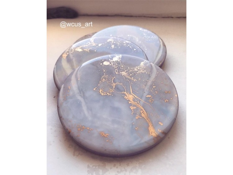 Заготовка для подставок под кружку круглая, 1 шт., Craftsmen.store — картинка 3