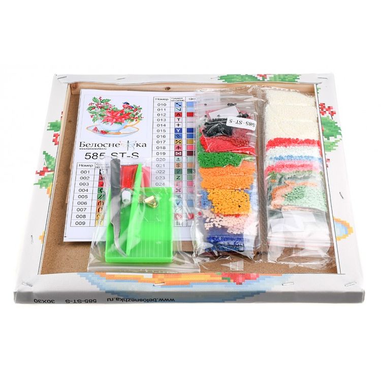 Алмазная вышивка «Снегирь» — картинка 3