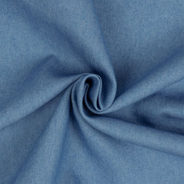 Ткань Джинс, 5 м х 150 см, 115 г/м², цвет: голубой, TBY